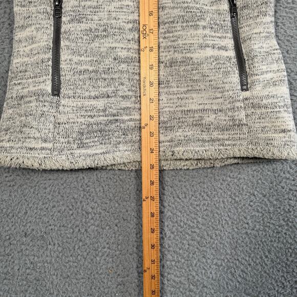 Kuhl Vest Womens Small Beige Alaska Hooded Sherpa Lined Full Zip - Picture 6 of 9